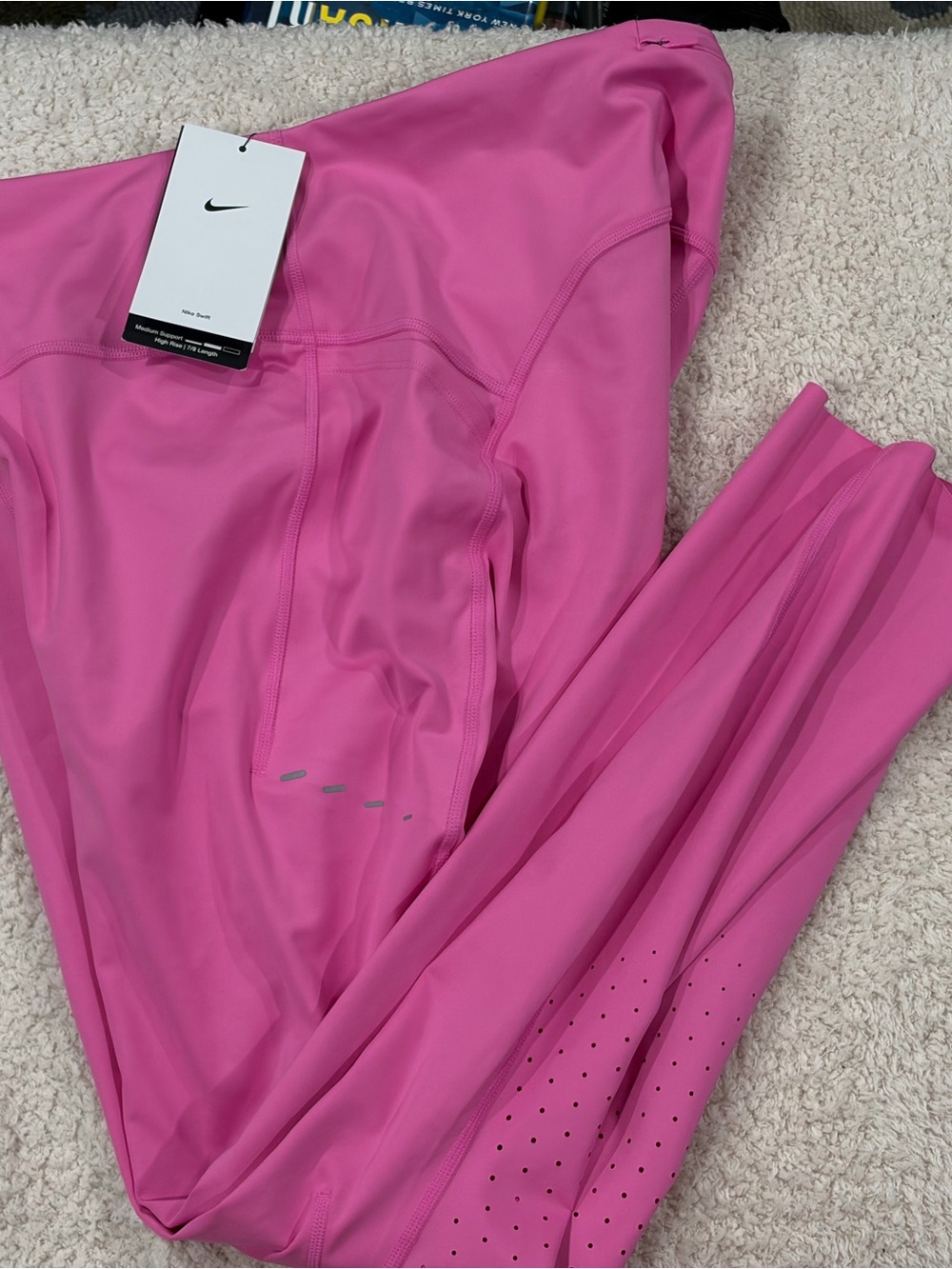 Nike swift pink women’s leggings size XL new with tags nwt